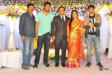 Celebs At Comedian Harish Wedding Reception